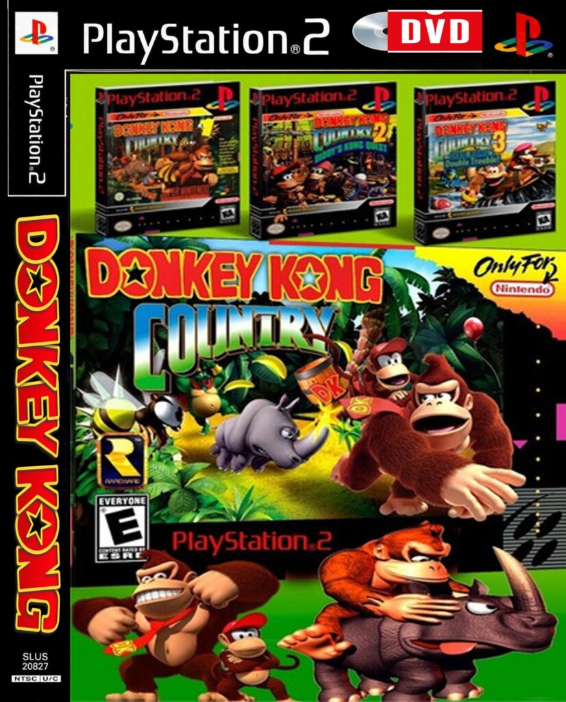 PS2 – Donkey Kong Country Collection – Telegames